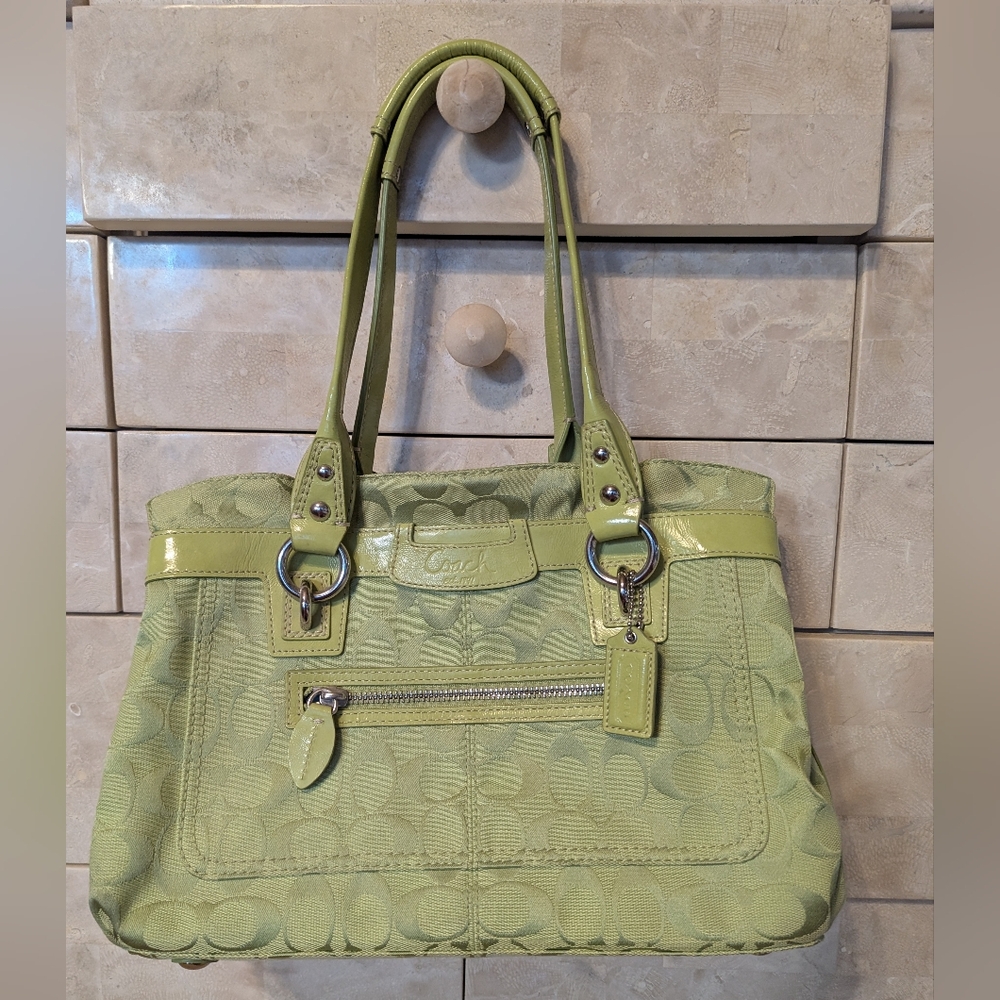Coach Lime Green Women's Bag